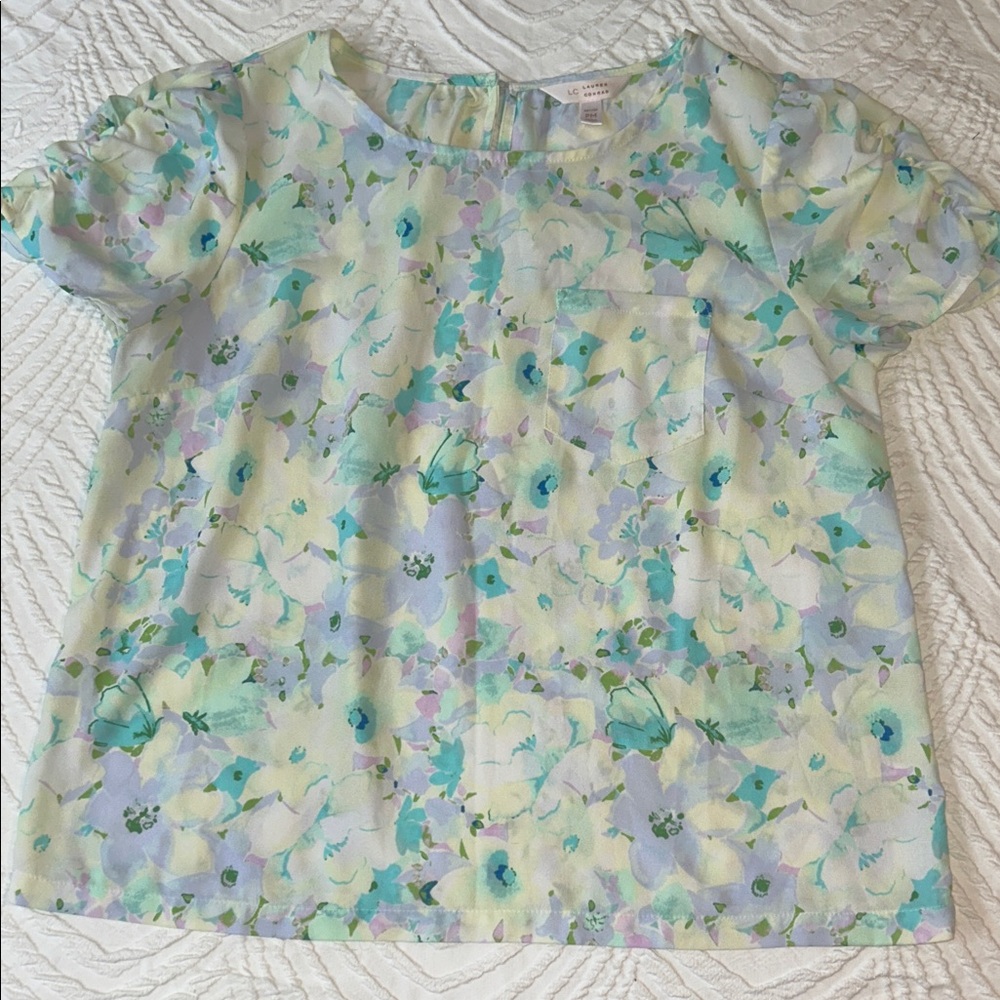 Lauren Conrad Blouse Size Medium Petite PM
